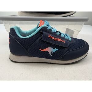 KangaROOS Sneakers Blue With Pocket Women’s Size 7 Roos Shoes Retro Casual